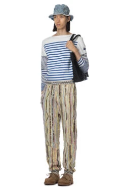 7G Knit GAUDY SWT Pants - Yellow -Lemaire Shop Kapital 7G Knit GAUDY SWT Pants Yellow K2203KN042 YEL noe 27 m