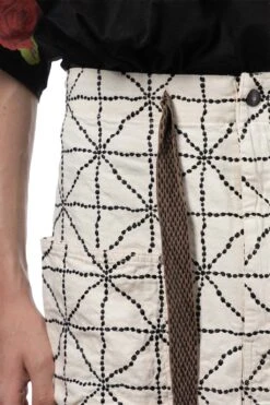 8oz Color Denim FOLD DOJO W-Knee EASY Baggy Pants - Natural 15 8oz Color Denim FOLD DOJO W-Knee EASY Baggy Pants - Natural -Lemaire Shop Kapital 8oz Color Denim FOLD DOJO W Knee EASY Baggy Pants Natural K2403LP046 NAT noe 07 m