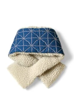 8oz Denim FOLK-DOJO Embroidery KESA Scarf - 2 Colors -Lemaire Shop Kapital 8oz Denim FOLK DOJO Embroidery KESA Scarf 2 Colors K2211XG523 bbsnoe 3