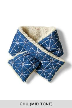 8oz Denim FOLK-DOJO Embroidery KESA Scarf - 2 Colors -Lemaire Shop Kapital 8oz Denim FOLK DOJO Embroidery KESA Scarf 2 Colors K2211XG523 bbsnoe 6