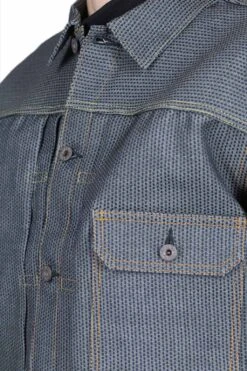 CENTURY DENIM 1st Jacket - N7S -Lemaire Shop Kapital CENTURY DENIM 1st Jacket N7S KAP 81 N7S 05