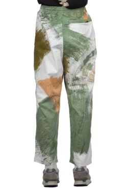 Combed Burberry BRUSH-CAMO EASY Pants - White -Lemaire Shop Kapital Combed Burberry BRUSH CAMO EASY Pants White K2305LP176 WH noe 04 m