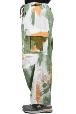 Combed Burberry BRUSH-CAMO JUMBO Cargo Pants - White 10 Combed Burberry BRUSH-CAMO JUMBO Cargo Pants - White -Lemaire Shop Kapital Combed Burberry BRUSH CAMO JUMBO Cargo Pants White K2304LP143 WH noe 03 m