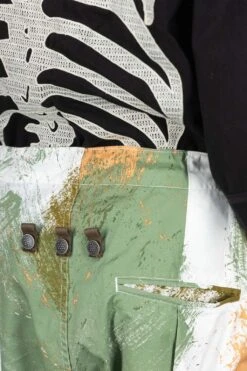 Combed Burberry BRUSH-CAMO JUMBO Cargo Pants - White 14 Combed Burberry BRUSH-CAMO JUMBO Cargo Pants - White -Lemaire Shop Kapital Combed Burberry BRUSH CAMO JUMBO Cargo Pants White K2304LP143 WH noe 07 m