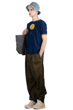 Combed Burberry Cotton EASY BEACH GO Truck Pants - Khaki -Lemaire Shop Kapital Combed Burberry Cotton EASY BEACH GO Truck Pants Khaki K2204LP078 KHA 06 m