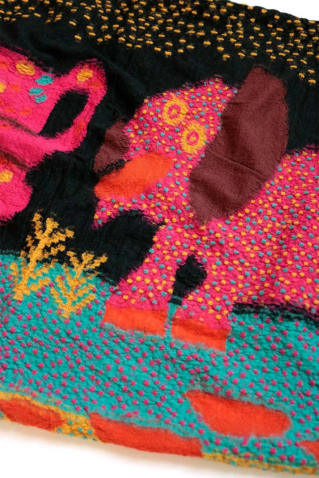 Fulling Wool Scarf DOS DACHSHUNDS - 2 Colors 2 Fulling Wool Scarf DOS DACHSHUNDS - 2 Colors - Image 2