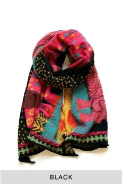 Fulling Wool Scarf DOS DACHSHUNDS - 2 Colors 17 Fulling Wool Scarf DOS DACHSHUNDS - 2 Colors -Lemaire Shop Kapital Fulling Wool Scarf DOS DACHSHUNDS 2 Colors EK 1303 ta noe 08