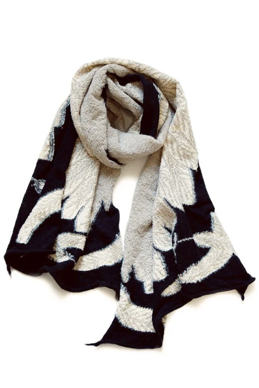 Fulling Wool Scarf OHWASHI - 2 Colors -Lemaire Shop Kapital Fulling Wool Scarf OHWASHI 2 Colors EK 972 EK 1533 ta 21
