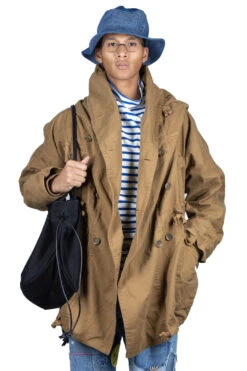 KATSURAGI Cotton RING Coat - Gold