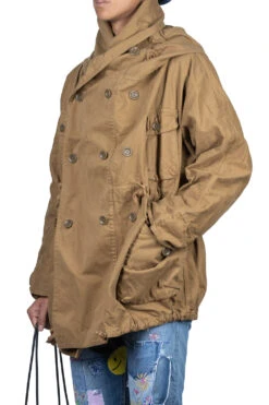 KATSURAGI Cotton RING Coat - Gold -Lemaire Shop Kapital KATSURAGI Cotton RING Coat Gold EK789EK 1476 GLD noe 03 m