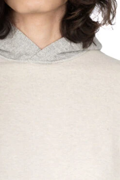 Knit Rev ELBOW RIP Hoodie (PROFILE RAINBOWY) - Natural X Grey 13 Knit Rev ELBOW RIP Hoodie (PROFILE RAINBOWY) - Natural X Grey -Lemaire Shop Kapital Knit Rev ELBOW RIP Hoodie PROFILE RAINBOWY Natural x Grey EK 1536 NAG noe 06 m