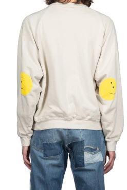 Knit X Fur GRIZZLY SWT (PROFILE RAINBOWY & BEETHOVEN) - Natural -Lemaire Shop Kapital Knit x Fur GRIZZLY SWT PROFILE RAINBOWY BEETHOVEN Natural K2311LC153 NAT noe 04 m