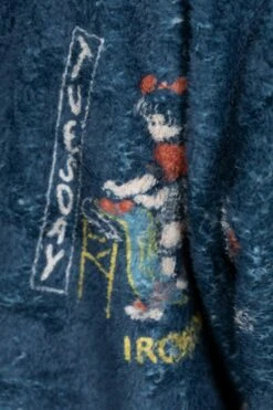 Kountry Calendar Fleece Pullover - Navy -Lemaire Shop Kapital Kountry Calendar Fleece Pullover Navy K2110LC112 EK 1342 06 m