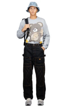 Light Canvas LUMBER Pants - Black