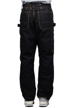 Light Canvas LUMBER Pants - Black -Lemaire Shop Kapital Light Canvas LUMBER Pants Black EK 1185 1420 BLK ac 04