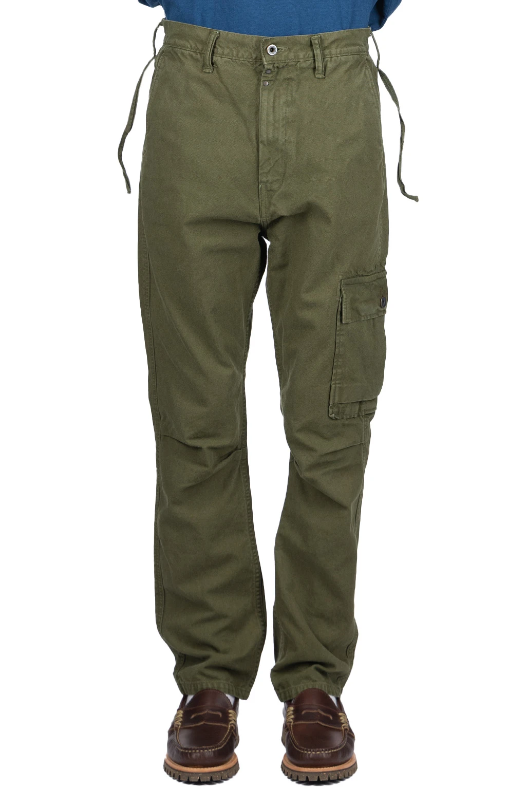 Light Canvas RINGOMAN Cargo Pants - Khaki 2 Light Canvas RINGOMAN Cargo Pants - Khaki - Image 2