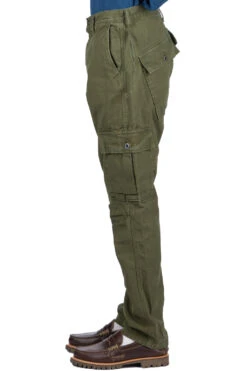 Light Canvas RINGOMAN Cargo Pants - Khaki 11 Light Canvas RINGOMAN Cargo Pants - Khaki -Lemaire Shop Kapital Light Canvas RINGOMAN Cargo Pants Khaki EK 562 KHA 03 m