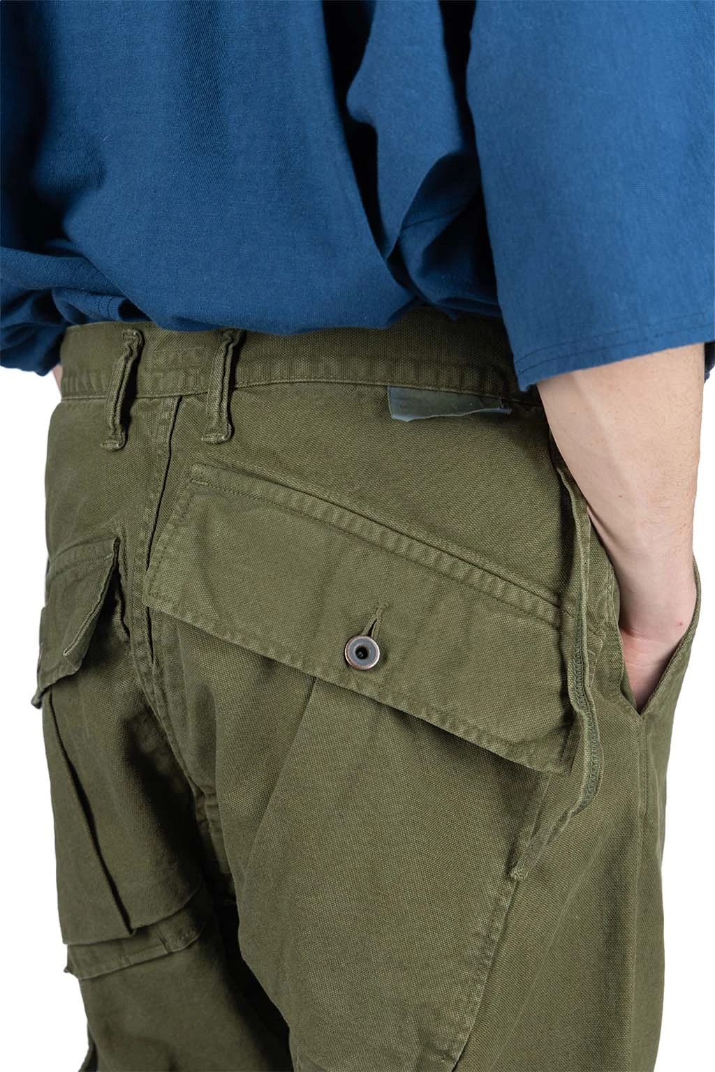 Light Canvas RINGOMAN Cargo Pants - Khaki 7 Light Canvas RINGOMAN Cargo Pants - Khaki - Image 7