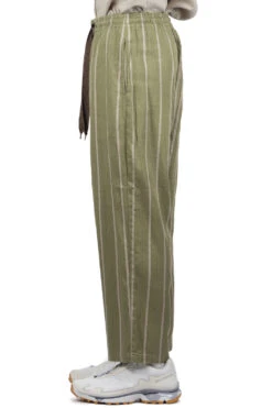 Linen PHILLIES Stripe EASY Pants - Khaki -Lemaire Shop Kapital Linen PHILLIES Stripe EASY Pants Khaki K2303LP020 KHA 03 m