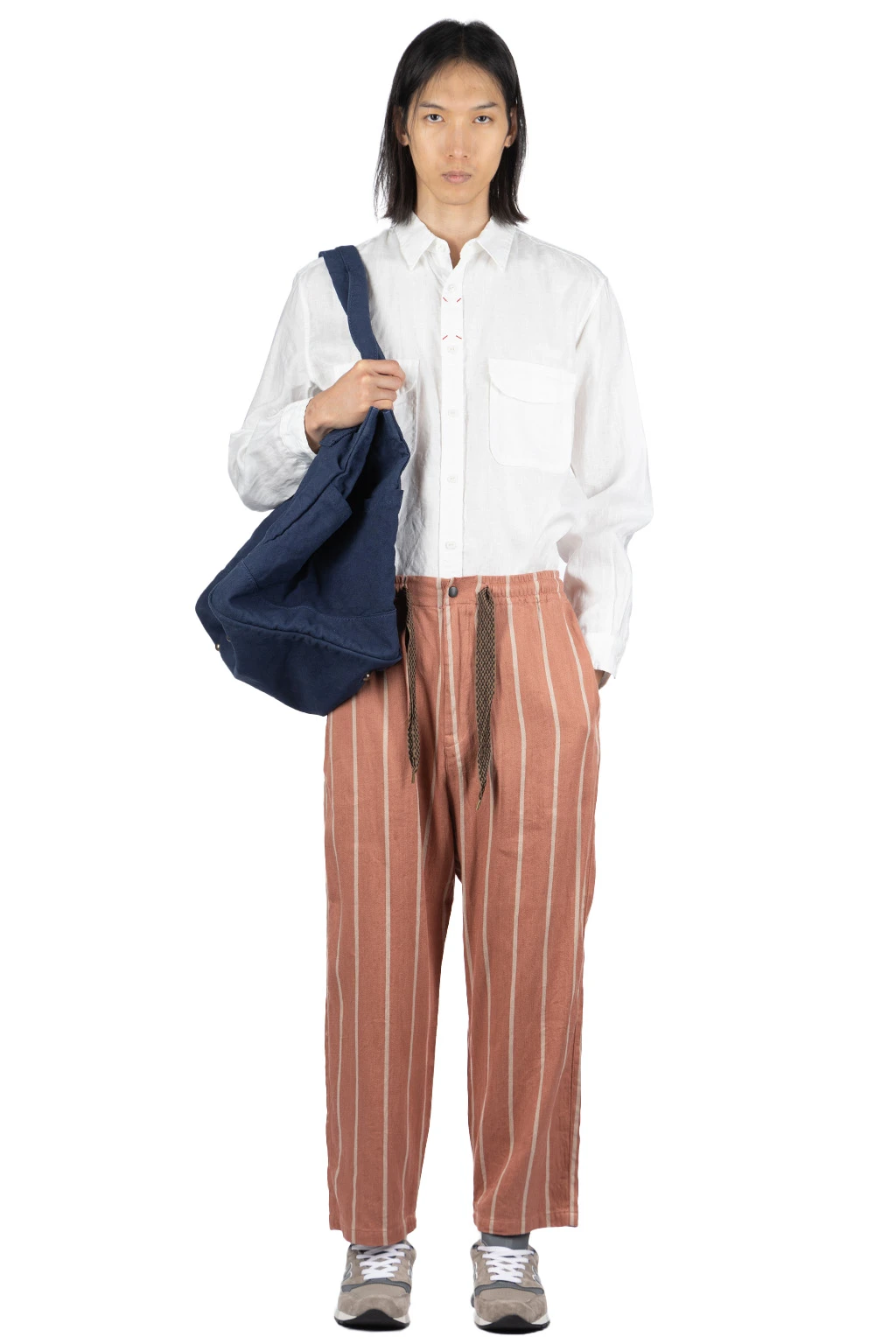 Linen PHILLIES Stripe EASY Pants - Sohobrick 1 Linen PHILLIES Stripe EASY Pants - Sohobrick