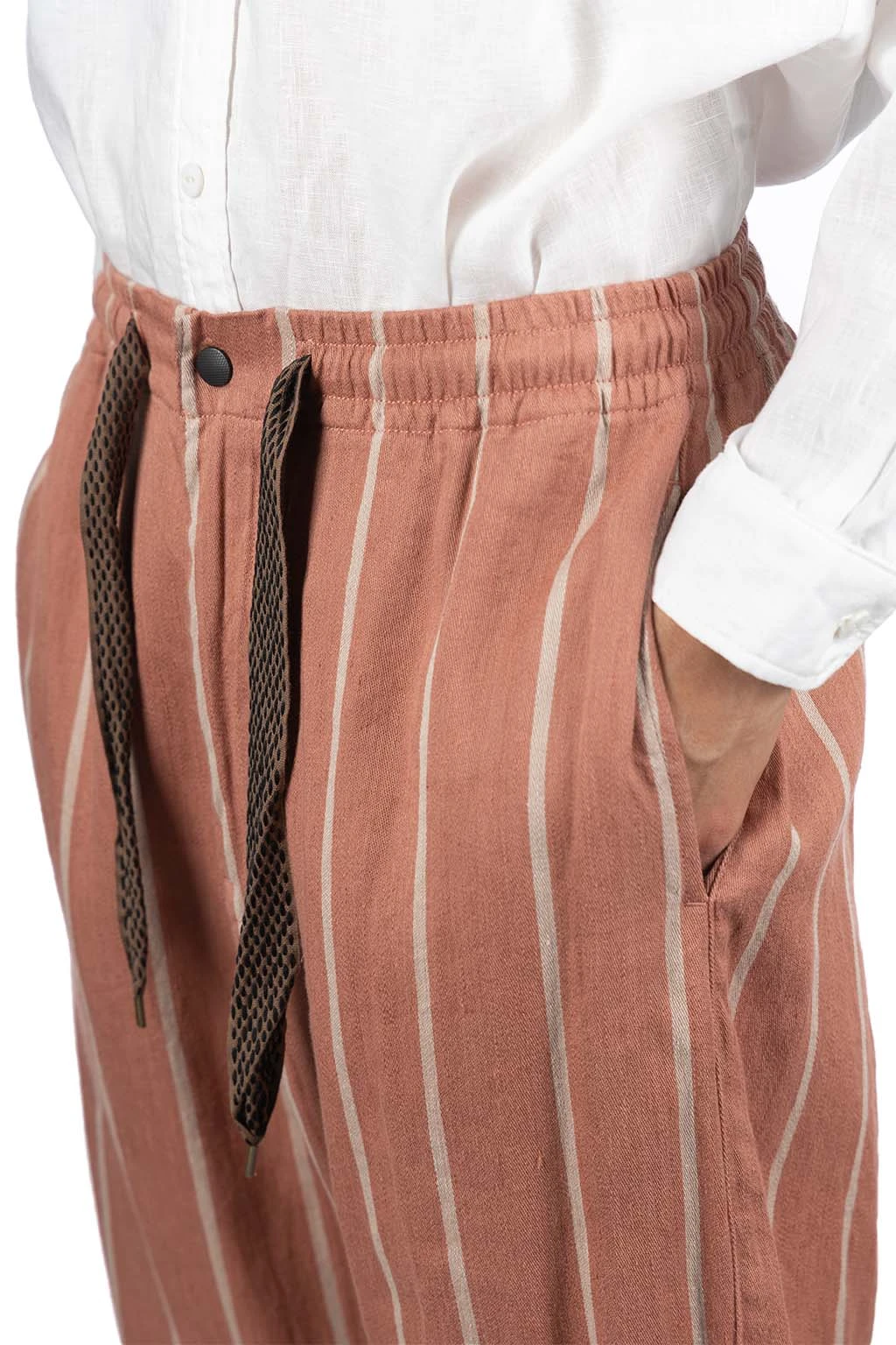 Linen PHILLIES Stripe EASY Pants - Sohobrick 5 Linen PHILLIES Stripe EASY Pants - Sohobrick - Image 5