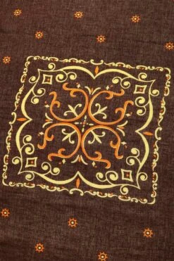 Linen Rayon Fringe Stole (HAVANANAJA) - 4 Color Choices -Lemaire Shop Kapital Linen Rayon Fringe Stole HAVANANAJA 4 Color Choices K2305XG532 03