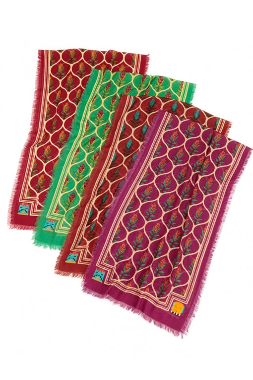 Rayon DISCO Arabesque Stole - 4 Colors -Lemaire Shop Kapital Rayon DISCO Arabesque Stole 4 Colors K2209XG503 22