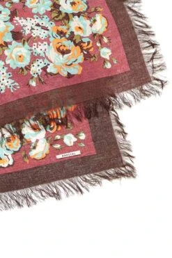 Lemaire Shop -Lemaire Shop Kapital Rayon Fringe Stole NADESHIKO Champetre 3 Color Choices K2309XG527 viv 02