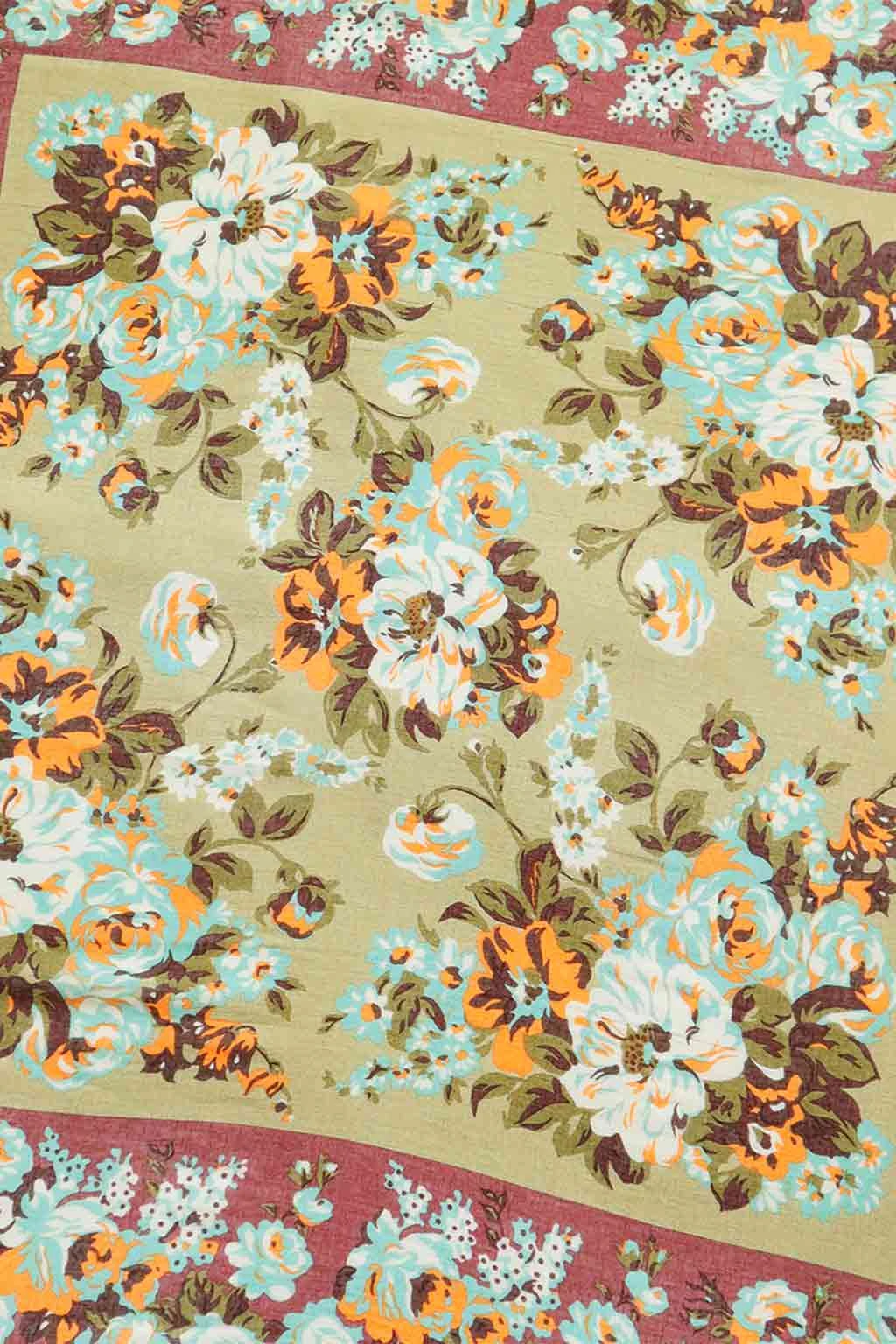 Rayon Fringe Stole NADESHIKO Champetre - 3 Color Choices 4 Rayon Fringe Stole NADESHIKO Champetre - 3 Color Choices - Image 4