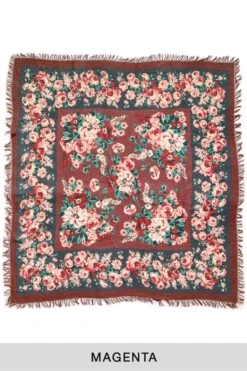 Rayon Fringe Stole NADESHIKO Champetre - 3 Color Choices 18 Rayon Fringe Stole NADESHIKO Champetre - 3 Color Choices -Lemaire Shop Kapital Rayon Fringe Stole NADESHIKO Champetre 3 Color Choices K2309XG527 viv 15