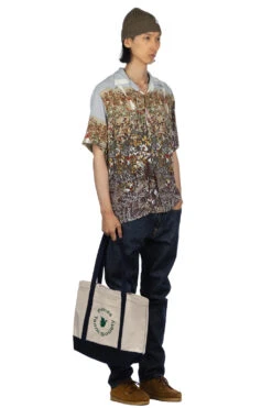 Rayon NABAJO LAND Aloha Shirt - Light Grey 13 Rayon NABAJO LAND Aloha Shirt - Light Grey -Lemaire Shop Kapital Rayon NABAJO LAND Aloha Shirt Light Grey K2305SS168 LGY 07 m