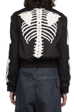 Rayon Twill BONE Drizzler JKT - Black 10 Rayon Twill BONE Drizzler JKT - Black -Lemaire Shop Kapital Rayon Twill BONE Drizzler JKT Black K2309LJ026 BLK 04 m