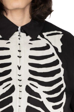 Rayon Twill BONE Drizzler JKT - Black 11 Rayon Twill BONE Drizzler JKT - Black -Lemaire Shop Kapital Rayon Twill BONE Drizzler JKT Black K2309LJ026 BLK 05 m