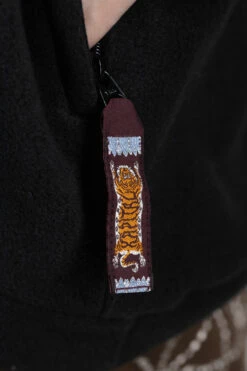 Reverse Fleece BIG Crew Sweater - Black -Lemaire Shop Kapital Reverse Fleece BIG Crew Sweater Black EK 829 BLK noe 11 m