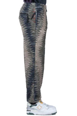 THUNDER MOTHER Fleece EASY Pants - Grey X Beige -Lemaire Shop Kapital THUNDER MOTHER Fleece EASY Pants Grey x Beige K2211LP147 ta 04 m