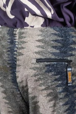 THUNDER MOTHER Fleece EASY Pants - Grey X Beige -Lemaire Shop Kapital THUNDER MOTHER Fleece EASY Pants Grey x Beige K2211LP147 ta 07 m