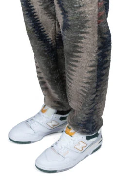 THUNDER MOTHER Fleece EASY Pants - Grey X Beige -Lemaire Shop Kapital THUNDER MOTHER Fleece EASY Pants Grey x Beige K2211LP147 ta 08 m