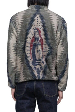 THUNDER MOTHER Fleece Pullover -Lemaire Shop Kapital THUNDER MOTHER Fleece Pullover K2211lC145 noe 04 m