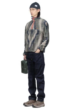 THUNDER MOTHER Fleece Pullover -Lemaire Shop Kapital THUNDER MOTHER Fleece Pullover K2211lC145 noe 09 m