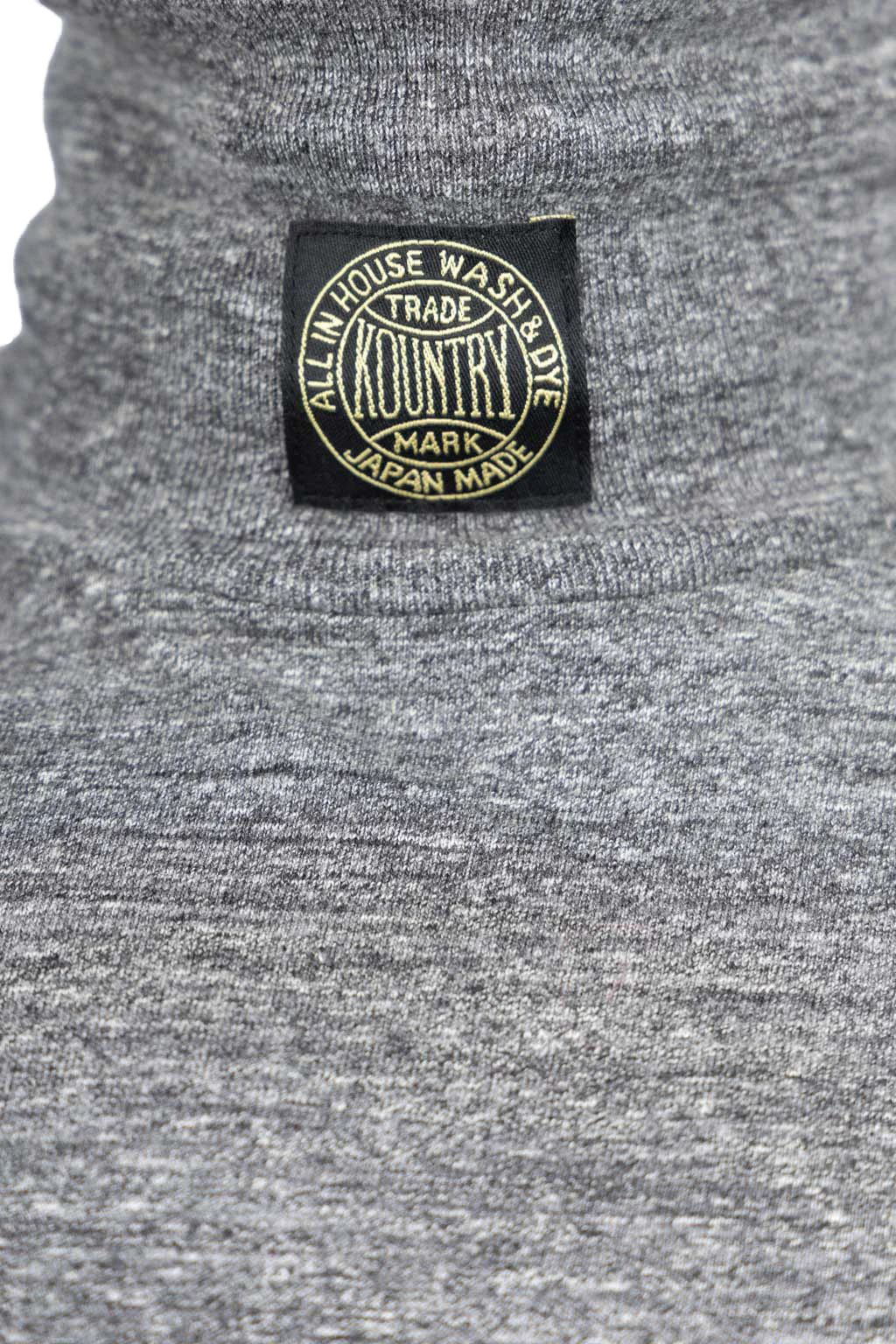 TOP Jersey High Neck Pocket Long Sleeve T - Charcoal 5 TOP Jersey High Neck Pocket Long Sleeve T - Charcoal - Image 5