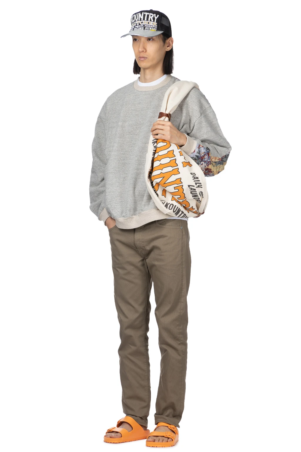 TOP SWT Knit BIVOUAC BIG SWT (PECKISH MARIA) - Grey 10 TOP SWT Knit BIVOUAC BIG SWT (PECKISH MARIA) - Grey - Image 10