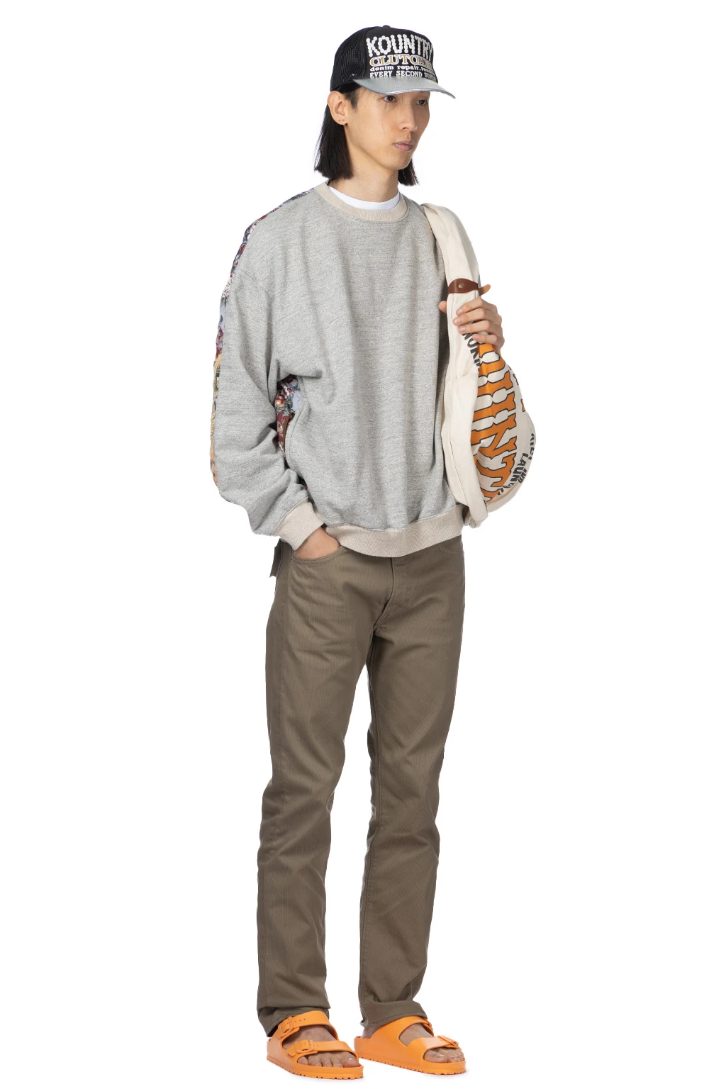 TOP SWT Knit BIVOUAC BIG SWT (PECKISH MARIA) - Grey 11 TOP SWT Knit BIVOUAC BIG SWT (PECKISH MARIA) - Grey - Image 11