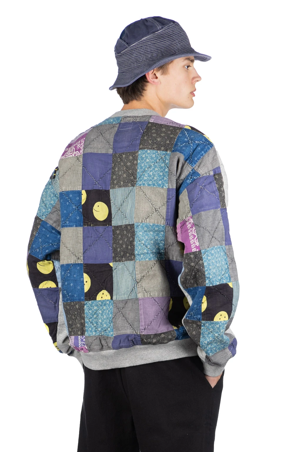 Top Fleece X PROFILE RAINBOWY Quilt 2-Tone BIG SWT - Grey 1 Top Fleece X PROFILE RAINBOWY Quilt 2-Tone BIG SWT - Grey