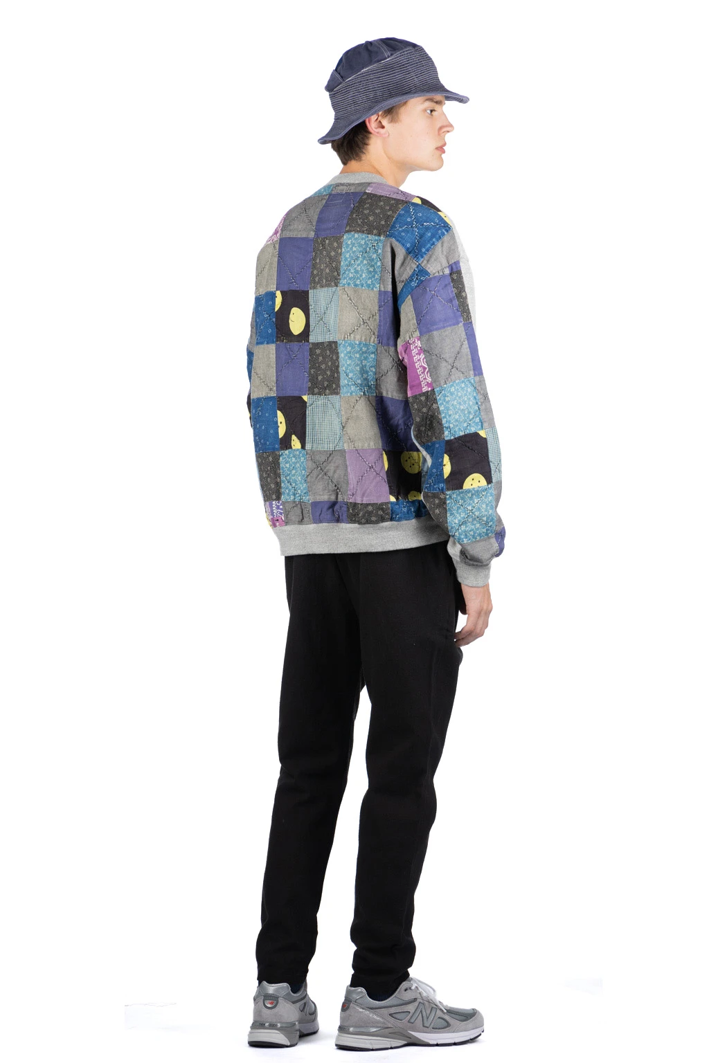 Top Fleece X PROFILE RAINBOWY Quilt 2-Tone BIG SWT - Grey 10 Top Fleece X PROFILE RAINBOWY Quilt 2-Tone BIG SWT - Grey - Image 10