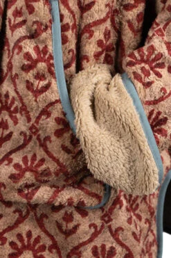 YOSEMITE Arabesque Fleece BAJA Parka - Beige -Lemaire Shop Kapital YOSEMITE Arabesque Fleece BAJA Parka Beige K2209LC051 BE viv 14 m