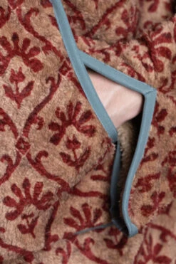 YOSEMITE Arabesque Fleece BAJA Parka - Beige -Lemaire Shop Kapital YOSEMITE Arabesque Fleece BAJA Parka Beige K2209LC051 BE viv 15 m