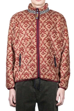 Lemaire Shop -Lemaire Shop Kapital YOSEMITE Arabesque Fleece ZIP Blouson Beige K2210LC083 BE 02 m