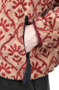 YOSEMITE Arabesque Fleece ZIP Blouson - Beige -Lemaire Shop Kapital YOSEMITE Arabesque Fleece ZIP Blouson Beige K2210LC083 BE 06 m