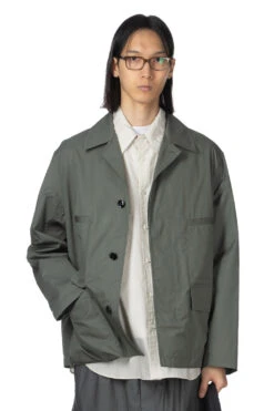 Lemaire 4 Pocket Overshirt - Ash Grey