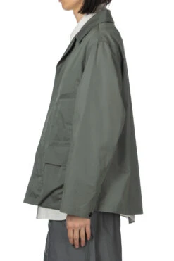 Lemaire 4 Pocket Overshirt - Ash Grey -Lemaire Shop LEMAIRE 4 Pocket Overshirt Ash Grey OW1056 LF1226 BK949 03